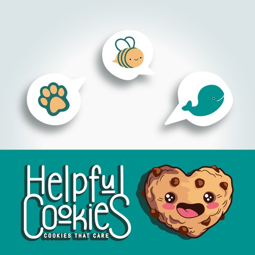Differently-shaped cookies 