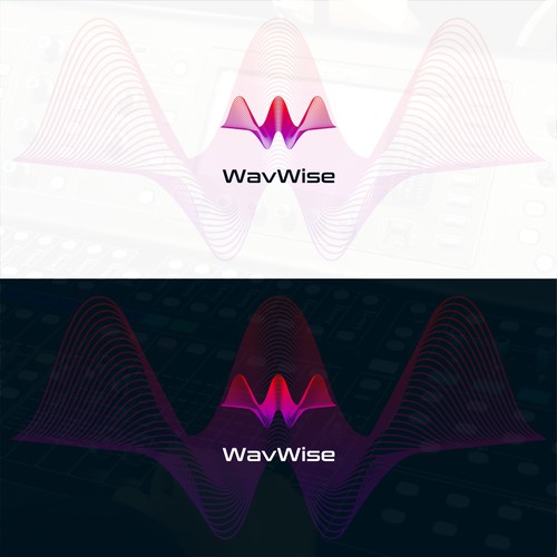 wave techno logo 