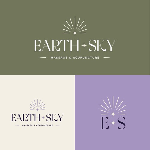 Distinctive and calming logo for a massage business