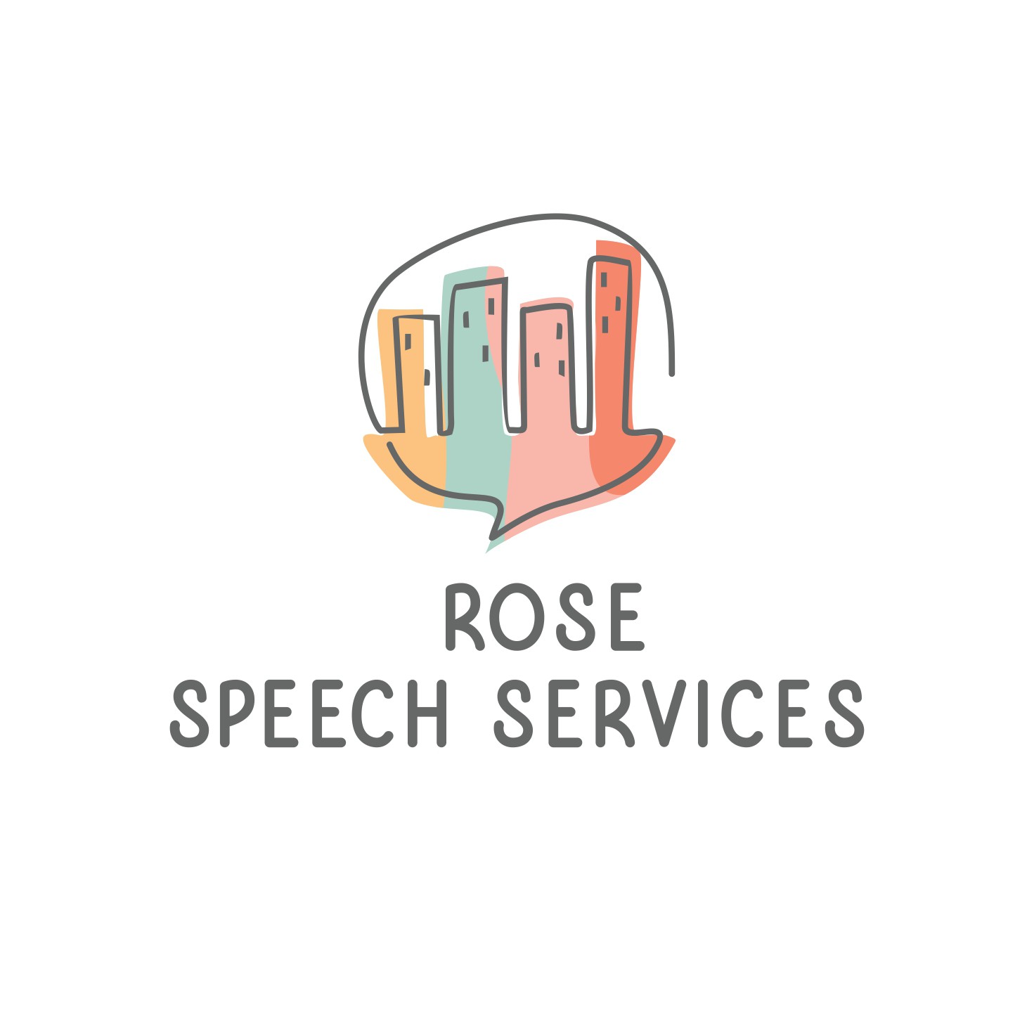 Logo design for pediatric speech therapy private practice