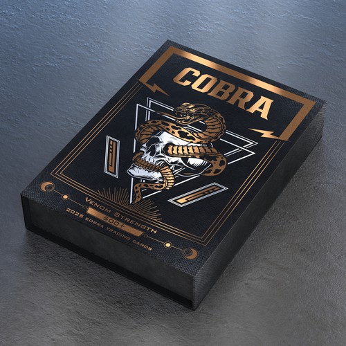 Illustration Box Art for High-End Sports Cards Repack Packaging