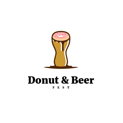 Donut & Beer Logo