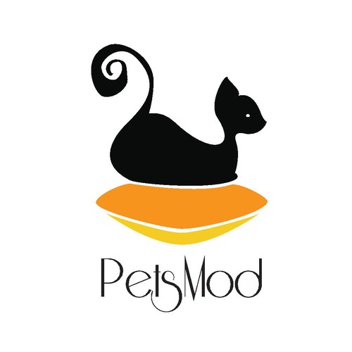 Logo for stylish company specialized in sophisticated pet products