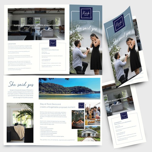 Rock Davis proposal moments flyer