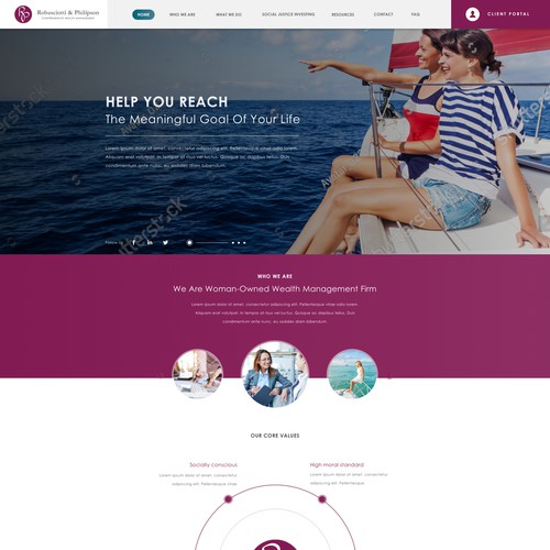 Homepage for Robasciotti
