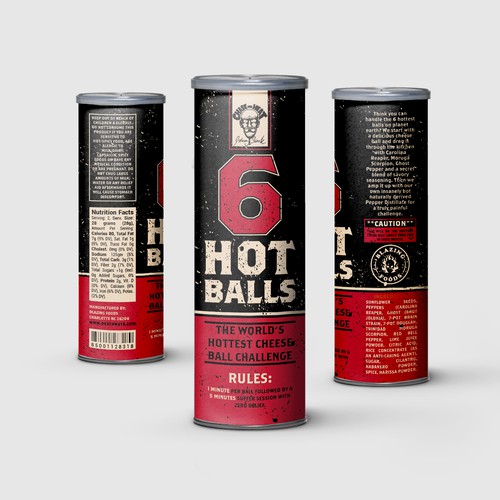 Hot Balls Label