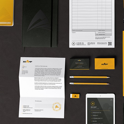 Branding for a Sports Nutrition Company