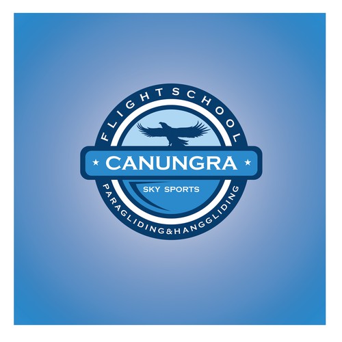 Flying school logo