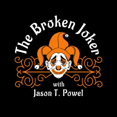 Podcast cover, The broken joker