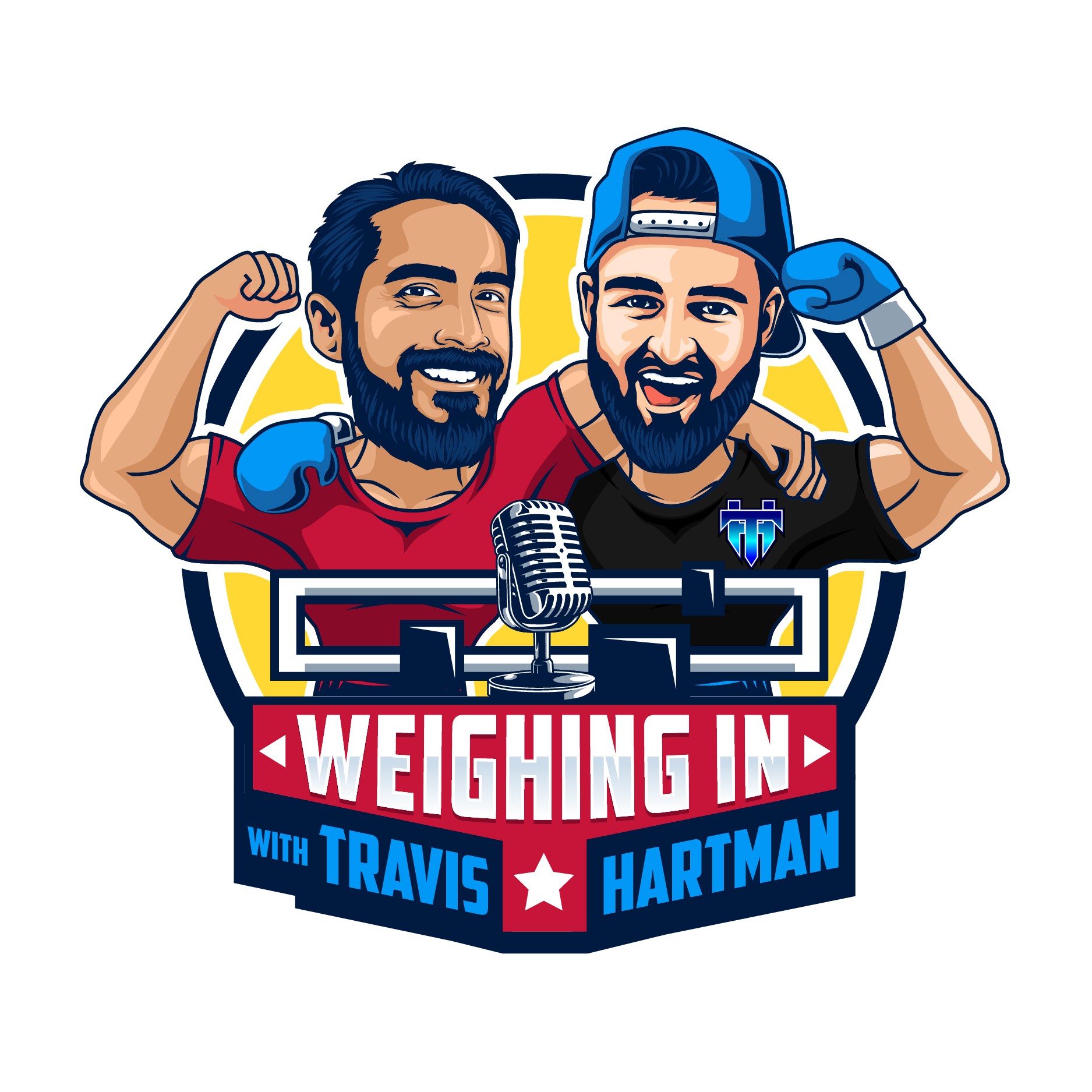 Funny but powerful design for the best podcast on earth