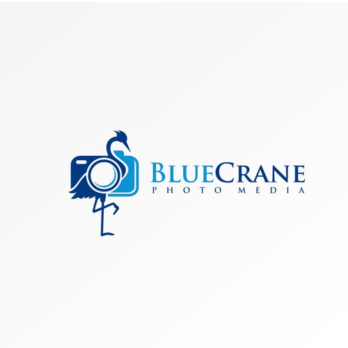 Logo for Blue Crane Photo Media