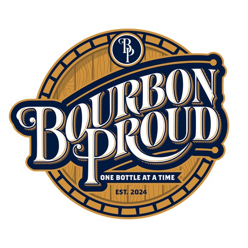 Logo concept for bourbon