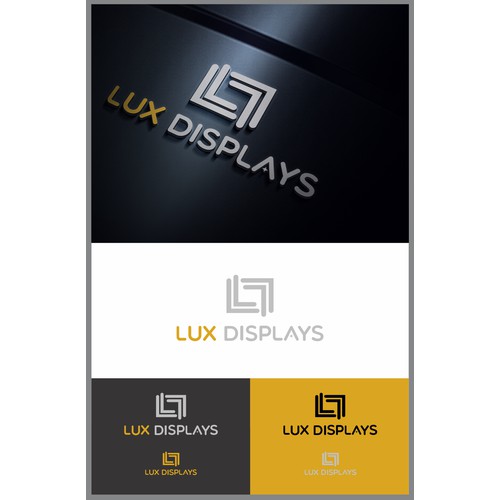 Elegant logo for shiny displays