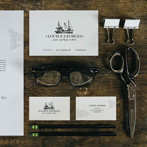 logo d'une maison renommée fournissant les restaurants gastronomiques en produits de la mer 