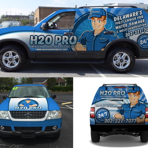 SUV WRAP DESIGN