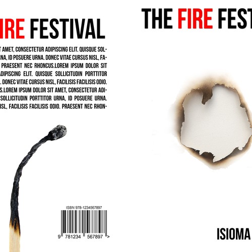 Cover draft for "The Fire Festival"