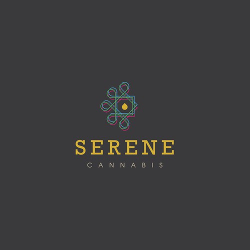 Serene CBD Extract Logo Entry