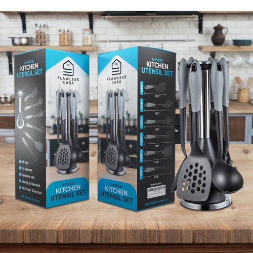 Package Design for Kitchen Utensil Set