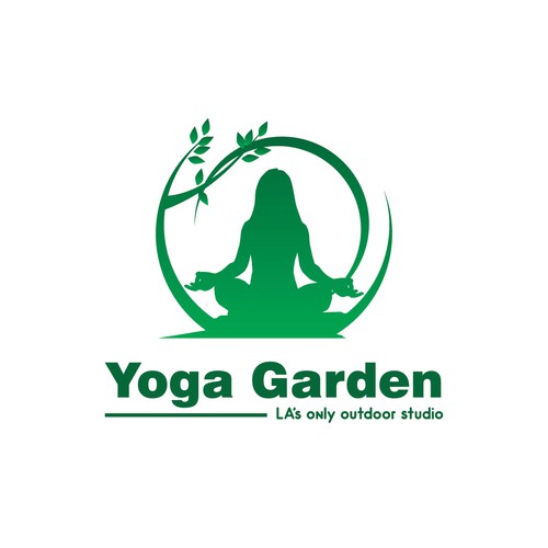 Create a Unique Logo for Outdoor Yoga Studio