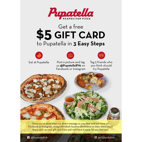 Pupatella Promo Flyer