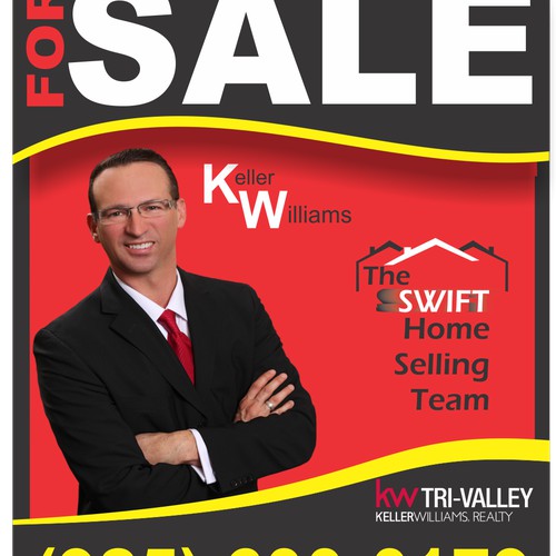Real Estate For Sale Sign Competition.  Your design will hang in front of 100's of homes