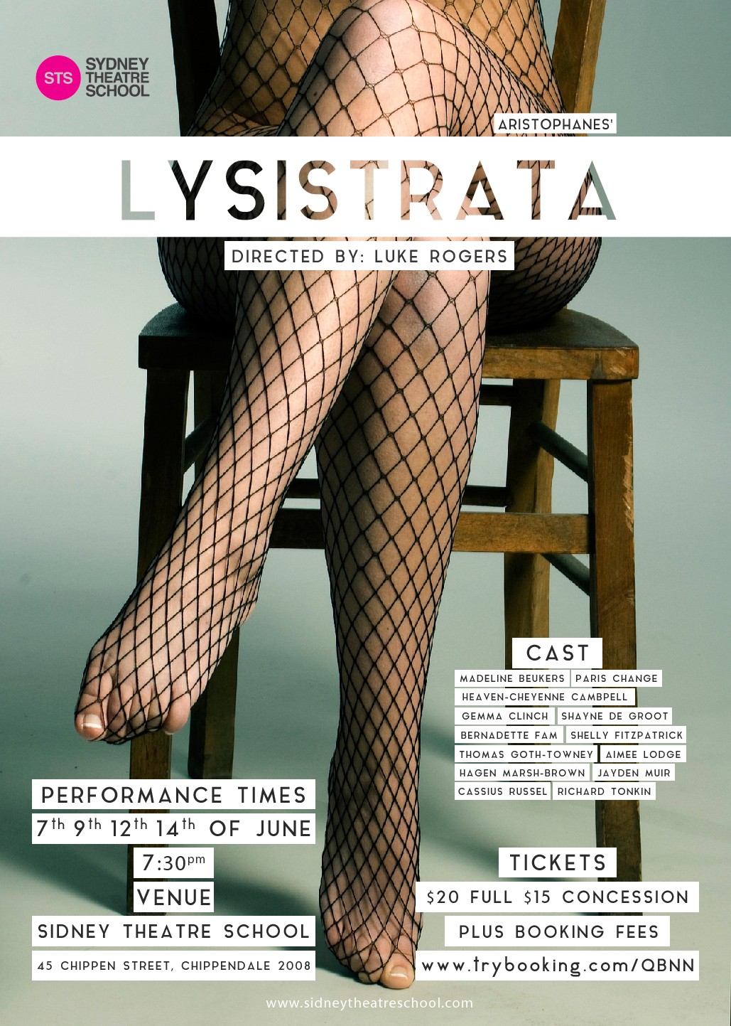 Design our Lysistrata Poster and Facebook Cover