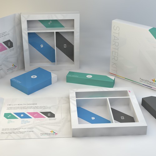 Packaging design for Starter Kit