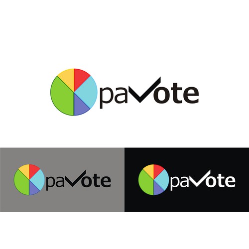 Updated logo for online voting website