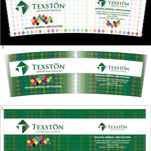 packaging or label design for Texston Industries, Inc