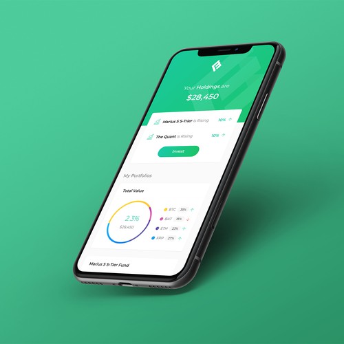 Crypto App UI/UX 