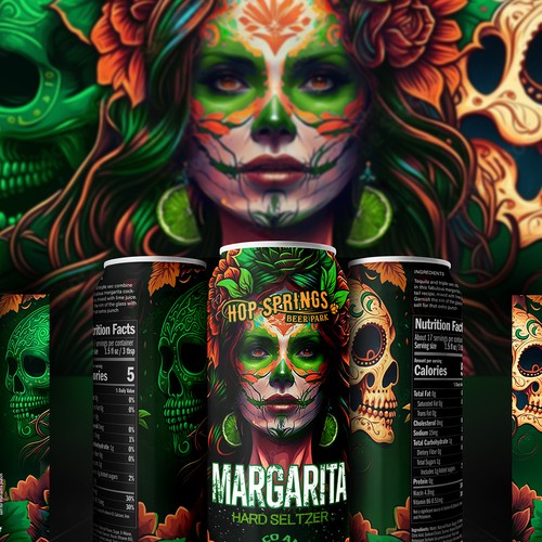 Margarita Cans Branding