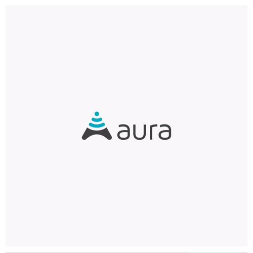 logo concept for aura