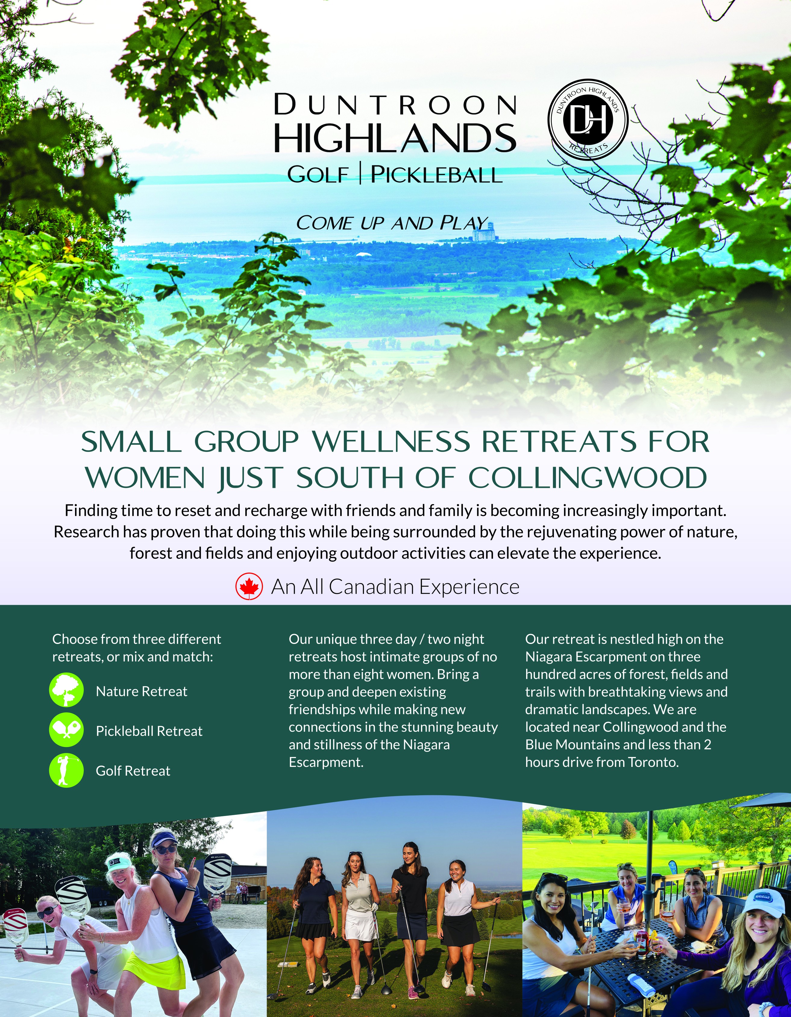 Wellness Retreat Brochure