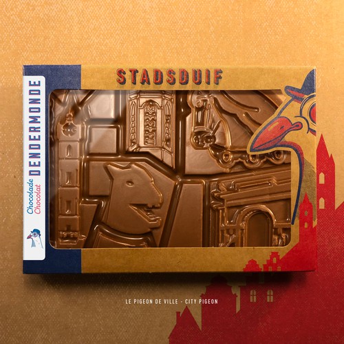 Stadsduif packaging