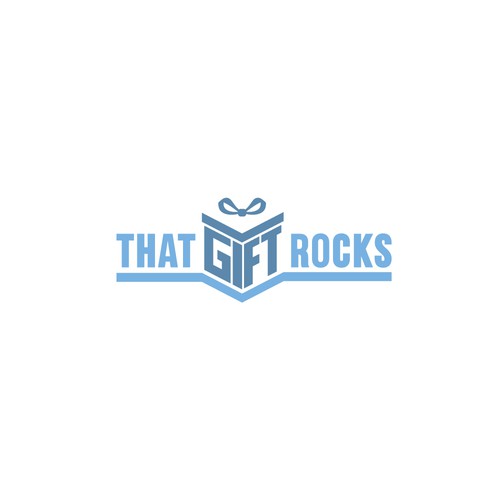 "THAT GIFT ROCKS" - logo for an online retailer