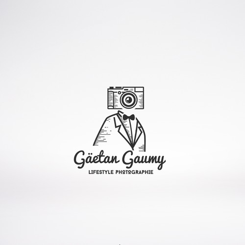 Create a stylish and trendy logo for a worldwide photographer