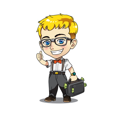 GeeK mascot Illustration