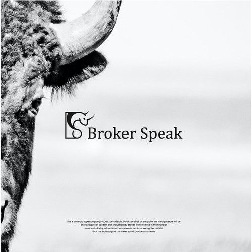 Broker Speak Logo Design (Icon available for purchase)
