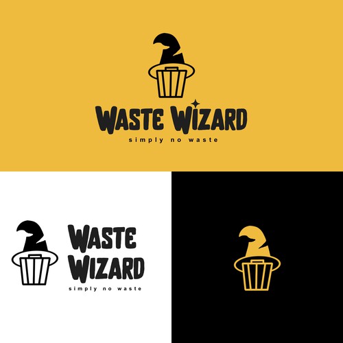 Waste Wizard Logo Design