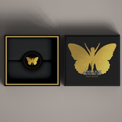 Matte Black Branded Box