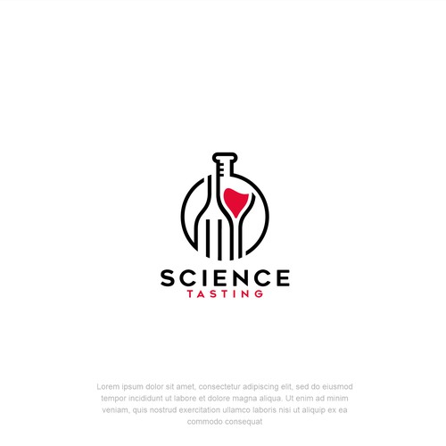 Smell-related science tasting logo