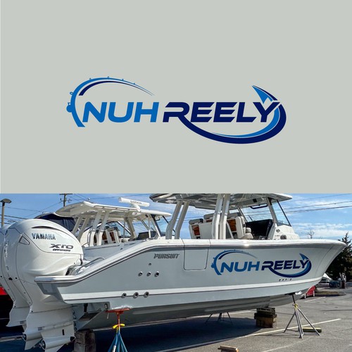 Dynamic Marine Branding Logo for NUH REELY