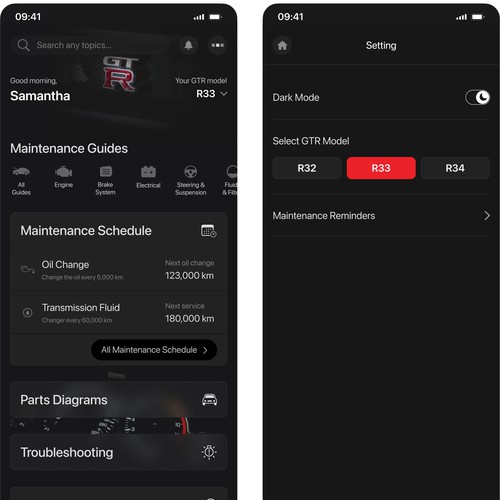 Vehicle Owner App