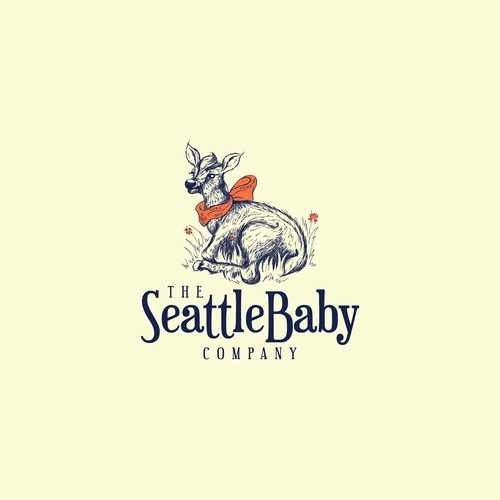 Baby Elk design for Baby Accessories Company