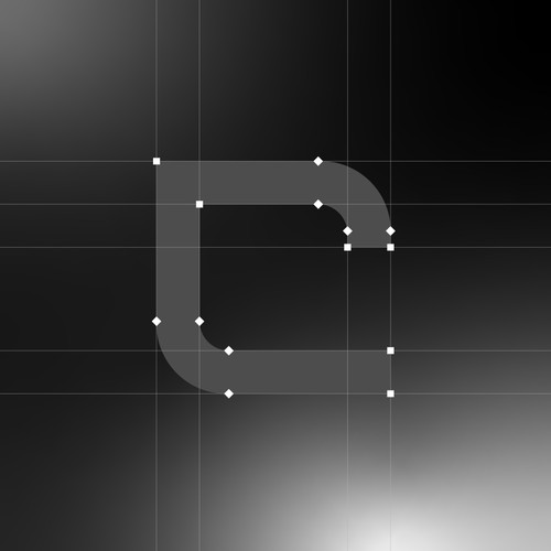 Logo for metal work company