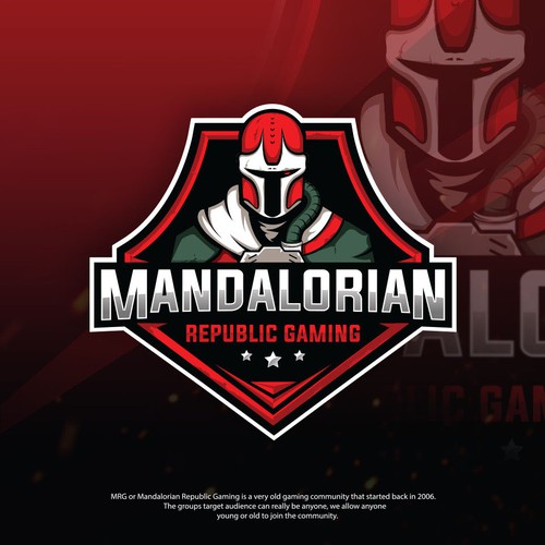 Logo for Mandalorian Republic Gaming