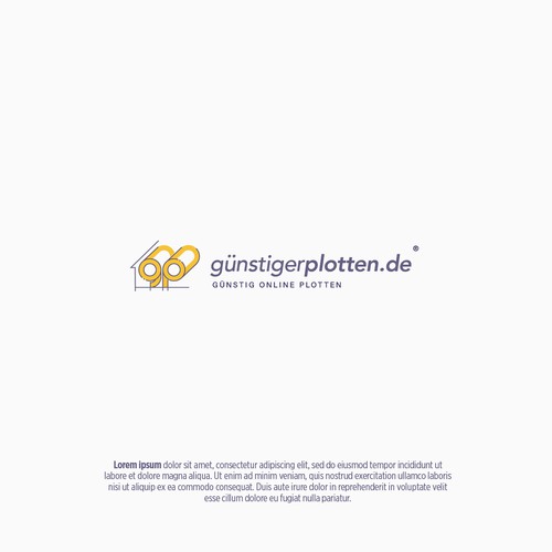 Logo & brand identity pack for 'guenstigerplotten'