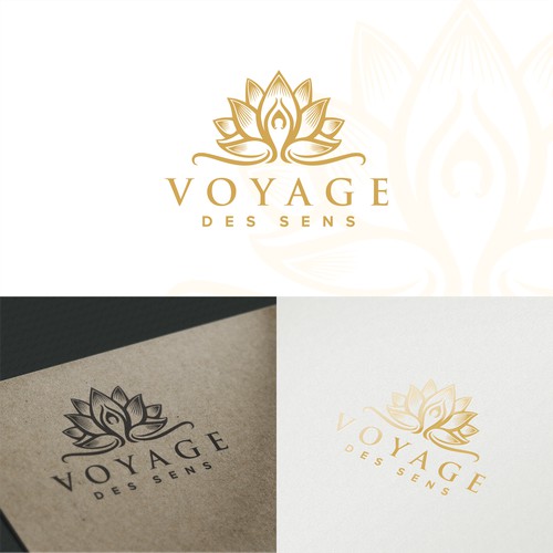 Pure Estetic Logo concept for Voyage des Sens