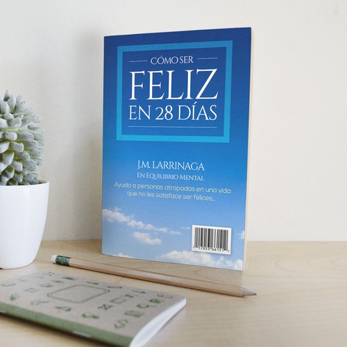 Portada para libro de superación personal.