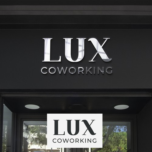 luxury logo coworking space